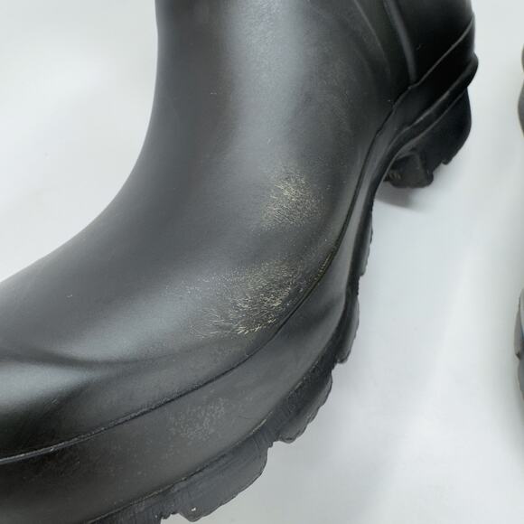 Hunter Original Tall Matte Black Rain Boots in women's size 5 - Picture 8 of 8